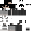 Black skin: raw texture render