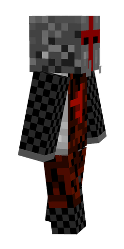 Black skin: body, right side render