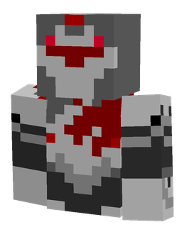 Black skin: bust render