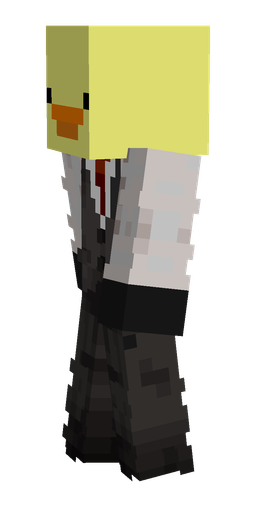 Black skin: body, left side render