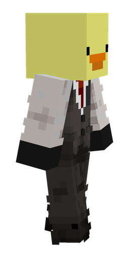 Black skin: body, right side render