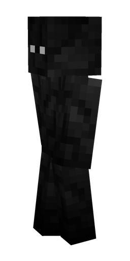 Black skin: body, left side render