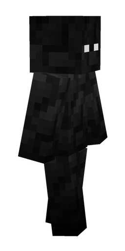 Black skin: body, right side render