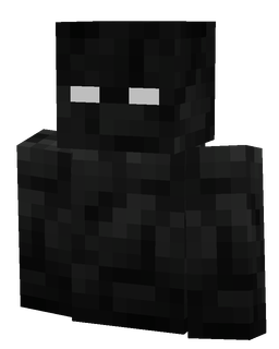 Black skin: bust render