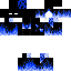 Black skin: raw texture render