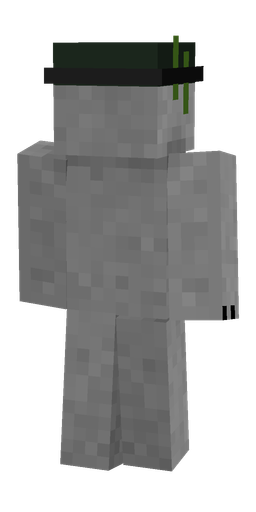 Classic skin: body, back render