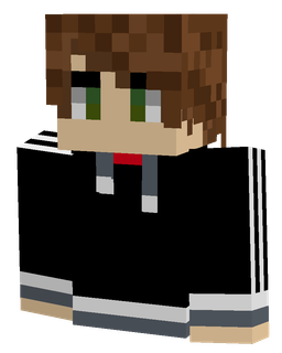 Black skin: bust render
