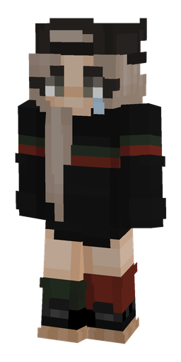Black skin: body, front render