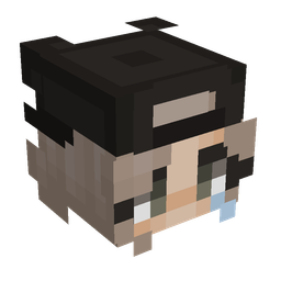 Black skin: head render