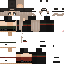 Black skin: raw texture render