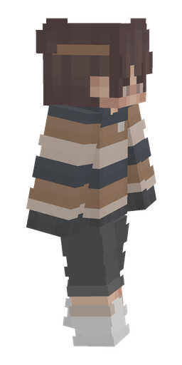 Black skin: body, right side render