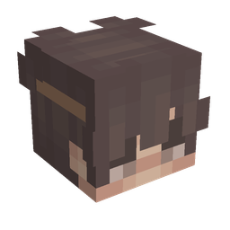 Black skin: head render
