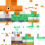 Classic skin: raw texture render
