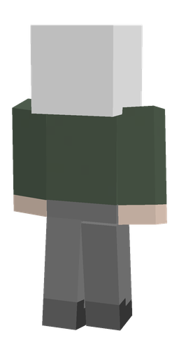 Classic skin: body, back render