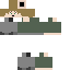 Classic skin: raw texture render