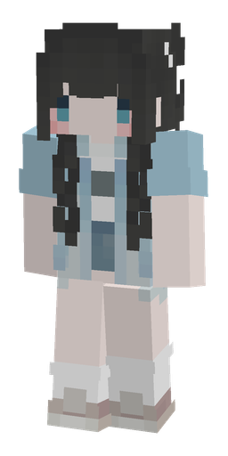 Black skin: body, front render