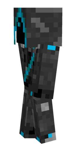 Black skin: body, left side render