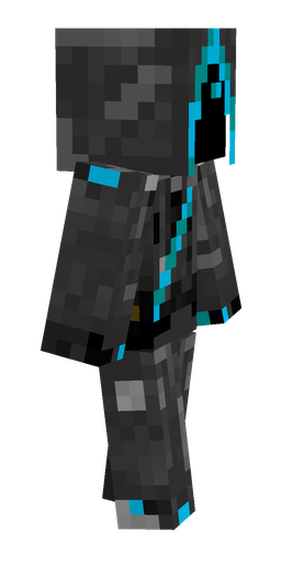 Black skin: body, right side render