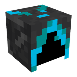 Black skin: head render
