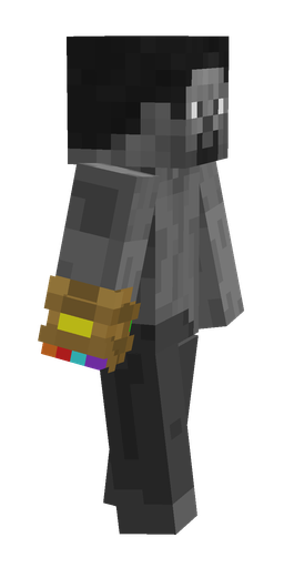 Black skin: body, right side render