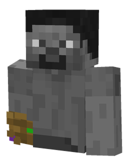 Black skin: bust render