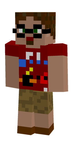 Brown skin: body, front render