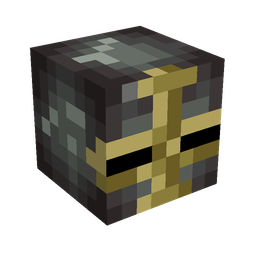 Black skin: head render