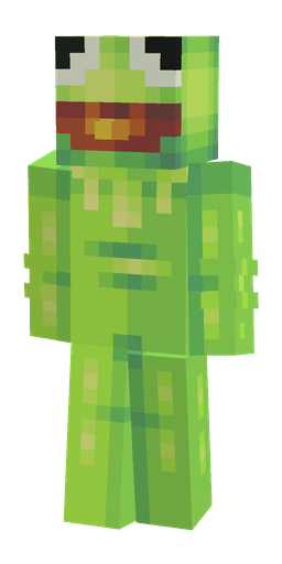Green skin: body, front render