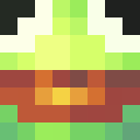 Green skin: face render