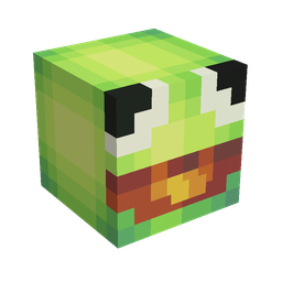 Green skin: head render