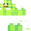Green skin: raw texture render
