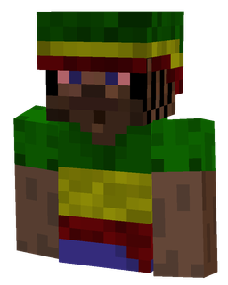 Blue skin: bust render