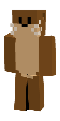 Brown skin: body, front render