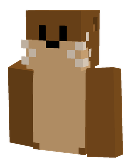 Brown skin: bust render