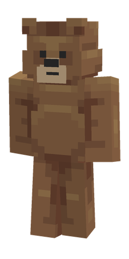 Brown skin: body, front render