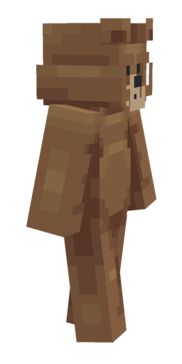 Brown skin: body, right side render