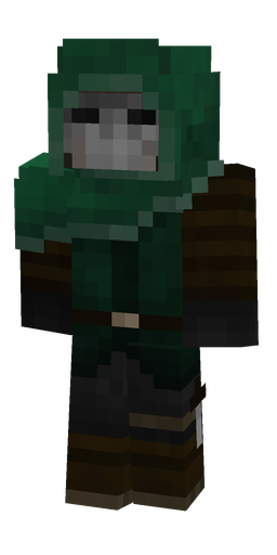 Black skin: body, front render