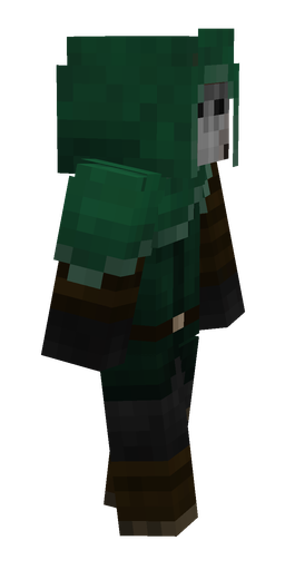 Black skin: body, right side render