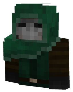 Black skin: bust render