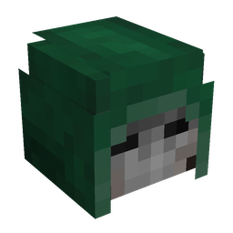 Black skin: head render