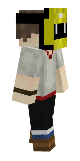 Black skin: body, right side render
