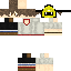 Black skin: raw texture render