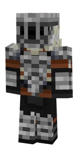 Black skin: body, front render