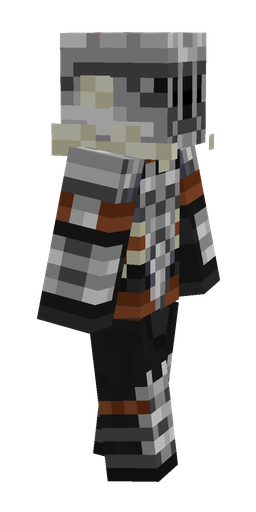 Black skin: body, right side render