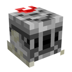 Black skin: head render