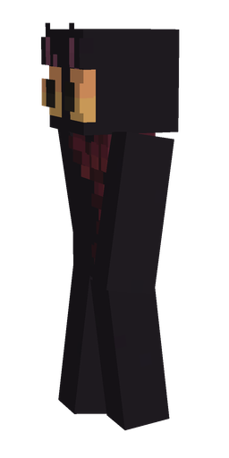 Black skin: body, left side render