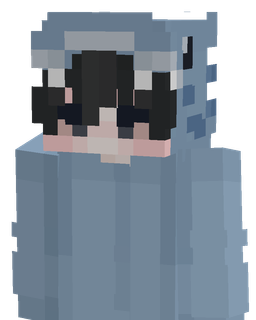 Blue skin: bust render