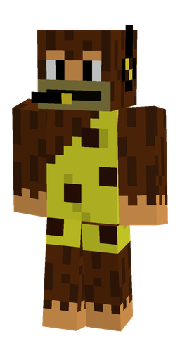 Brown skin: body, front render