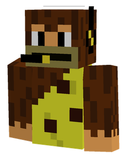Brown skin: bust render