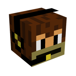 Brown skin: head render